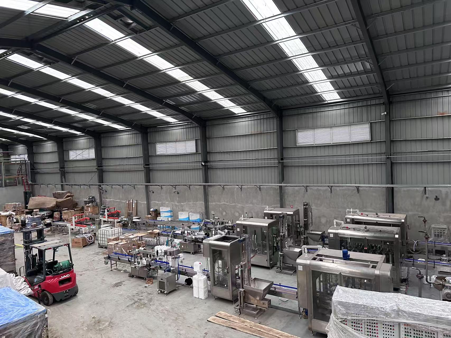 lube oil filling line 