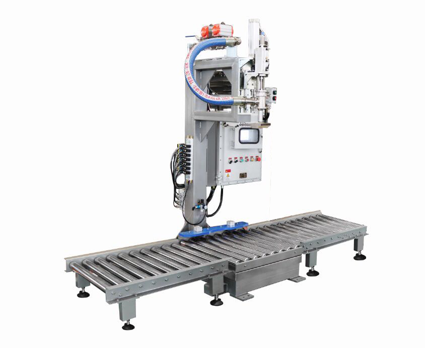 Machine de remplissage IBC semi-automatique 