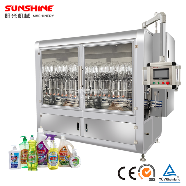 Liquid Detergent Filling Machine